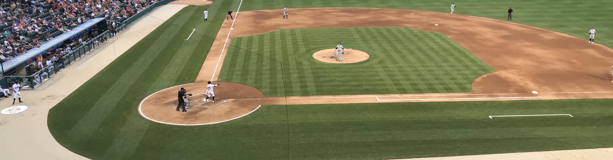 green baseball field Oklahoma City
