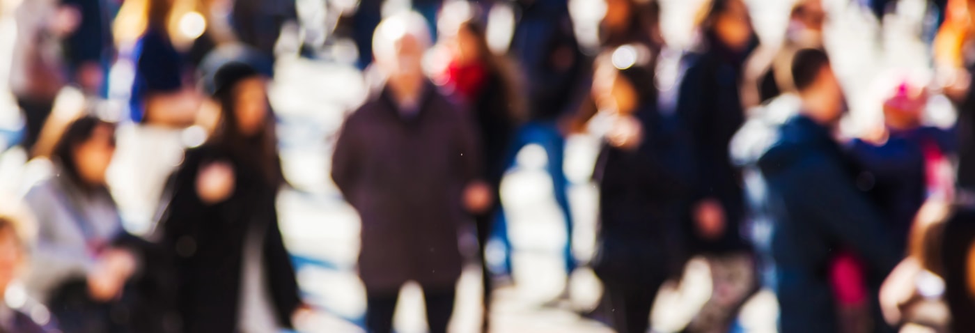 crowd walking Oklahoma City